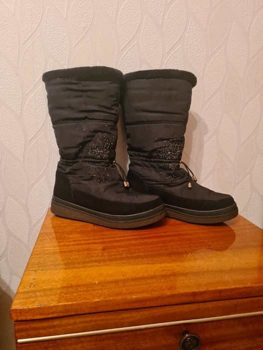 Сапоги болоньевые зимние