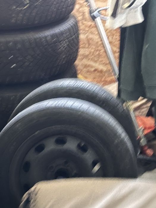 4 anvelope cu jante r14 oringinale vw skoda seat