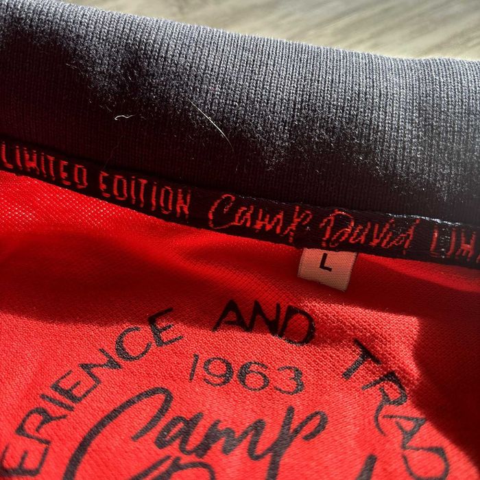 Camp David поло тениска червена размер L