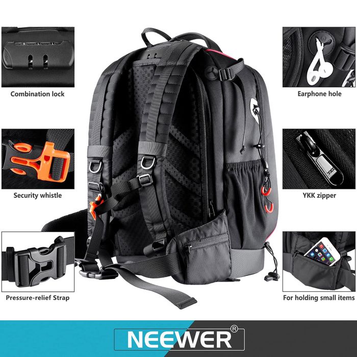 Проф. Фотографска раница. Дрон Dji. Камера. Обектив. Светкавица