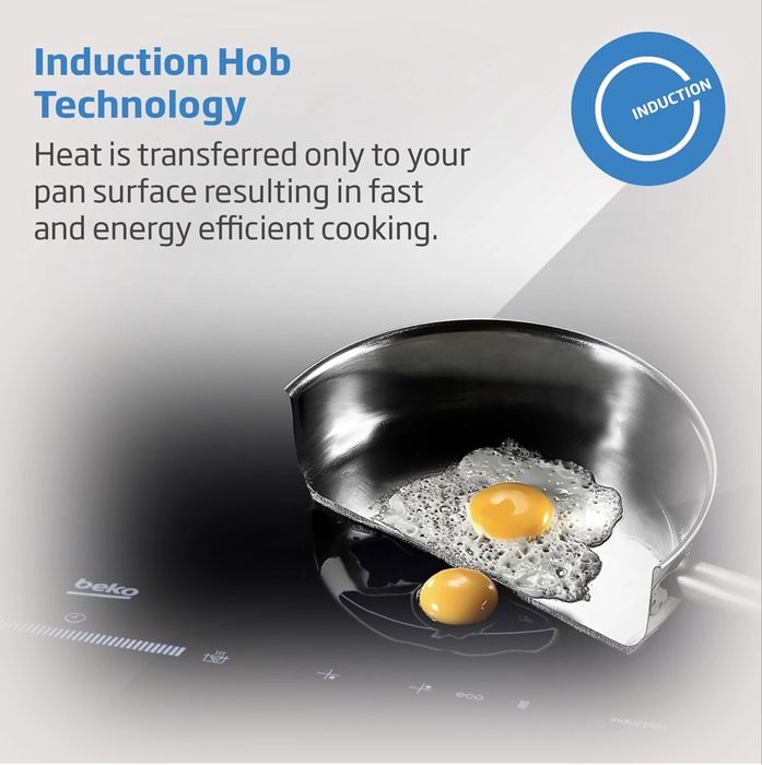 Beko induction hob 78x52 cm/ индукционен котлон