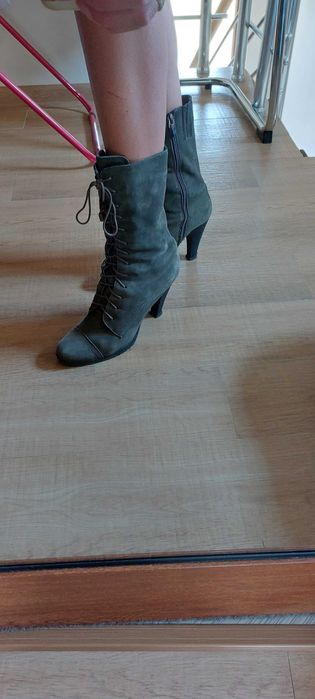 Сиви Дамски боти / ботуши/ обувки