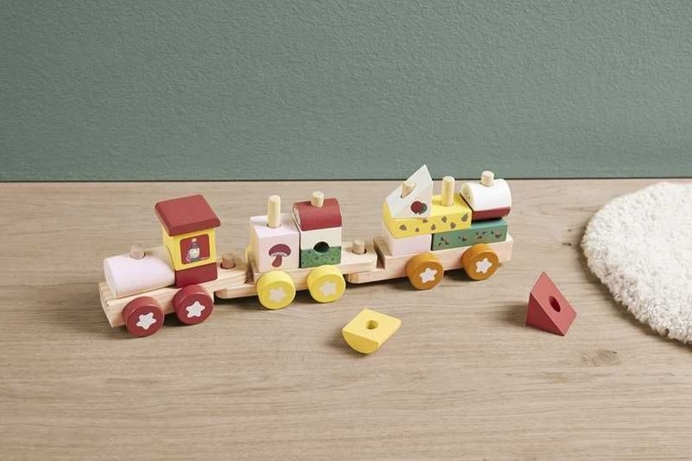 Дървено влакче за редене