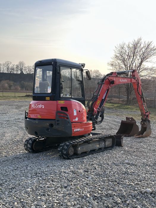 Miniexcavator Kubota KX101 3 2015/2xcupe/stare foarte buna
