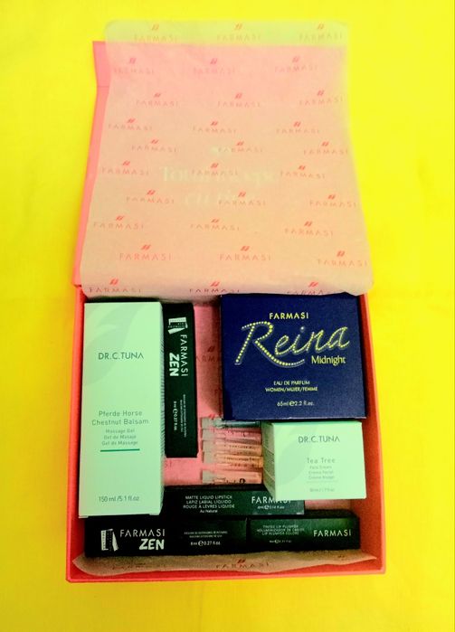 Caseta FARMASI (produse cosmetice)