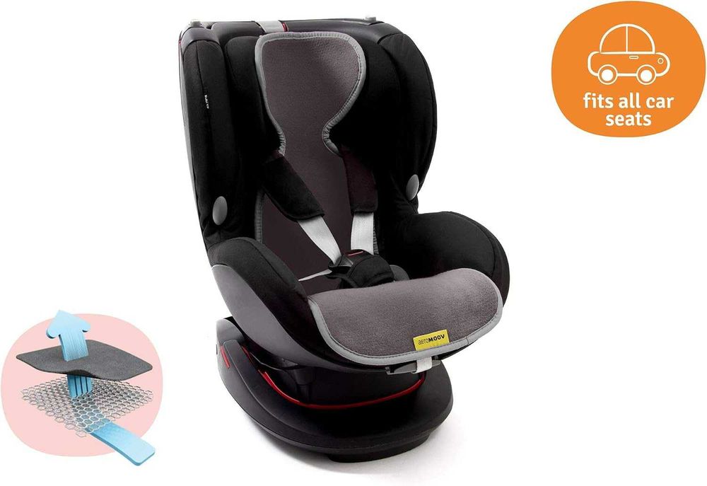D1601 Aeromoov Air Layer – Дишаща подложка за детско столче за кола, 9–18 кг, антрацит