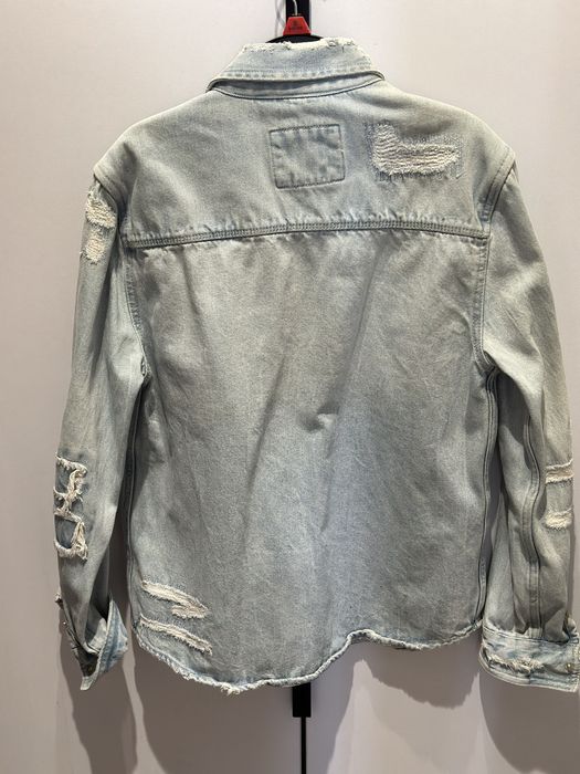 Джинсовая рубашка Zara на подростка