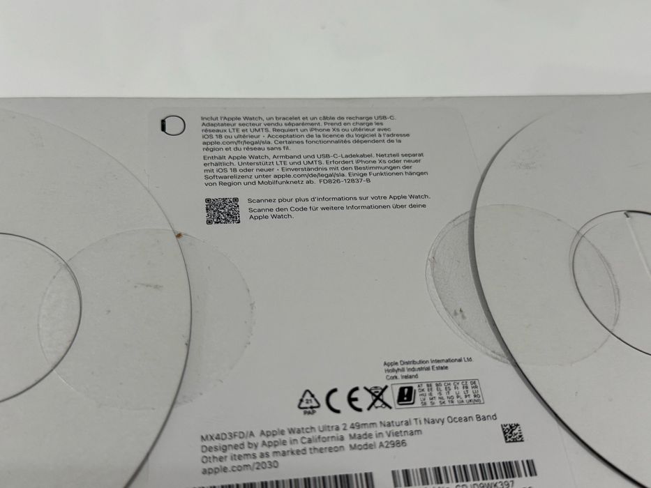 Apple Watch Ultra 2 49mm NaturalTitanium Sigilat*