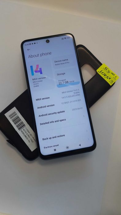 Redmi Note 9 PRO, 128gb