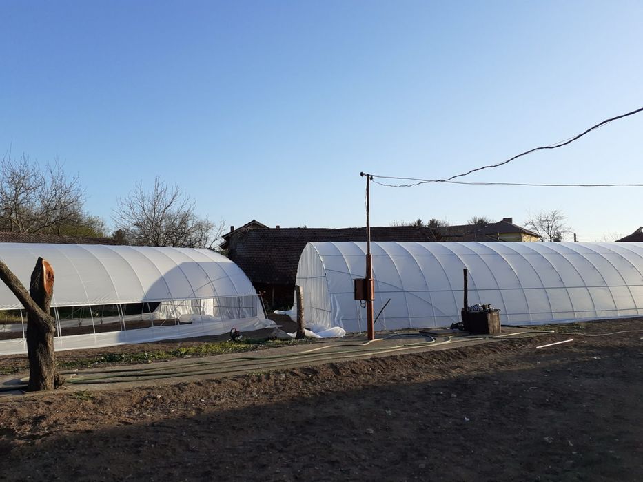 Конструкция за полиетиленова оранжерия