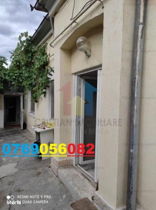 C.Galati >Gradina Mare 4 cam caramida  RENOVATA 120mp utili teren 254m