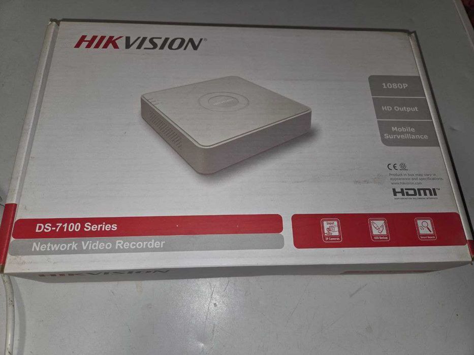 Продавам видеонаблюдение NVR + 4 IP камери Hikvision