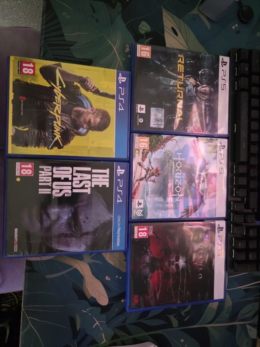 Jucuri ps 4/ps5 returnal, horizon, diablo, cyberpunk, the last of us