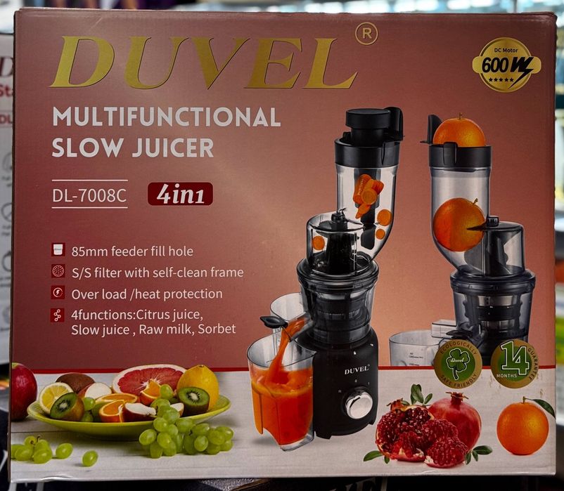 Шнековая соковыжималка Duvel DL-7008