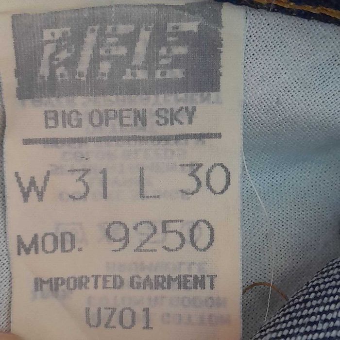 Джинсы RIFLE W31 L30 / Винтаж времен СССР.