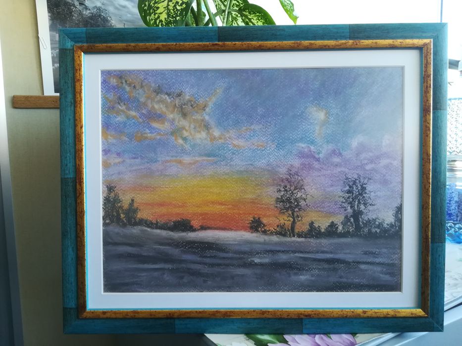 Tablouri realizate in pastel