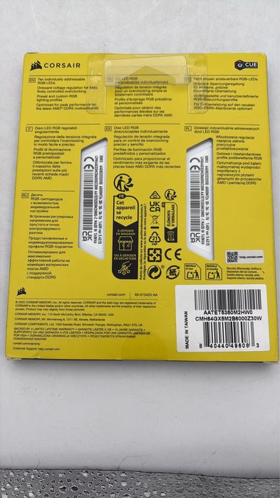 Corsair Vengeance RGB 64GB DDR5 RAM cu 2 module (2x32GB),6000 mhz,noi