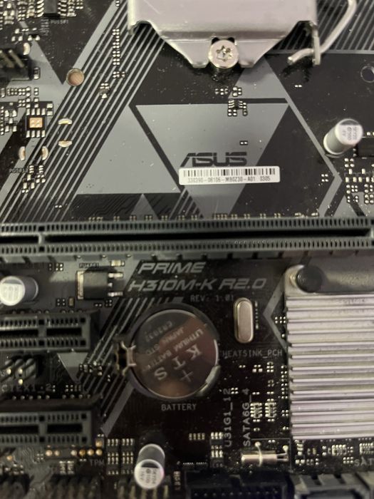 Kit placa de baza asus prime h310m-k r2.0 si i5 8400