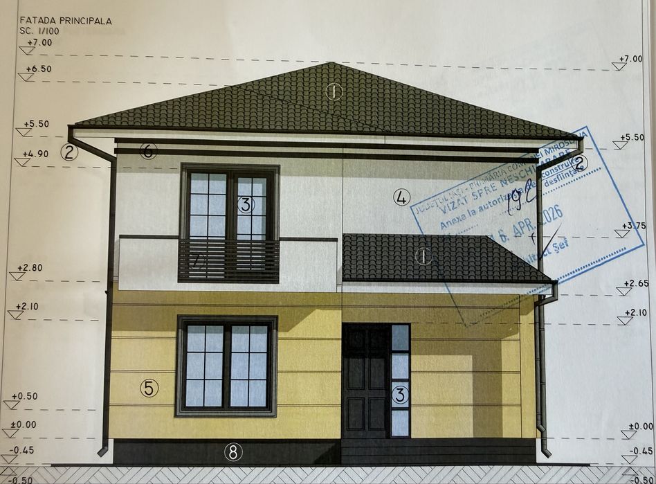 Casă individuală de vânzare – Horpaz, Str. Bisericii | Proiect în execuție, personalizabil, direct la proprietar