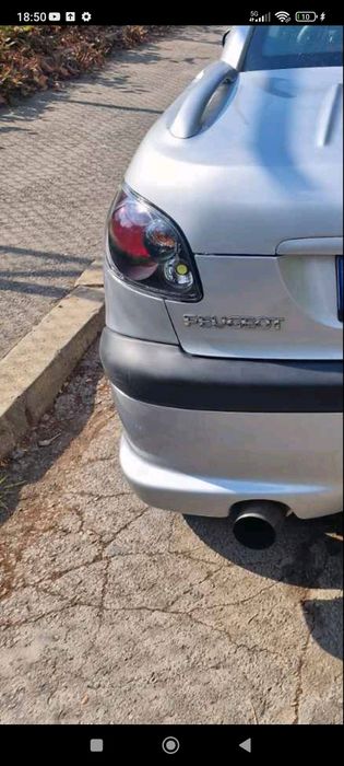 Стопове Пежо 206 ЦЦ Тъмни Кристални Затъмнени Peugeot 206CC 206цц 206