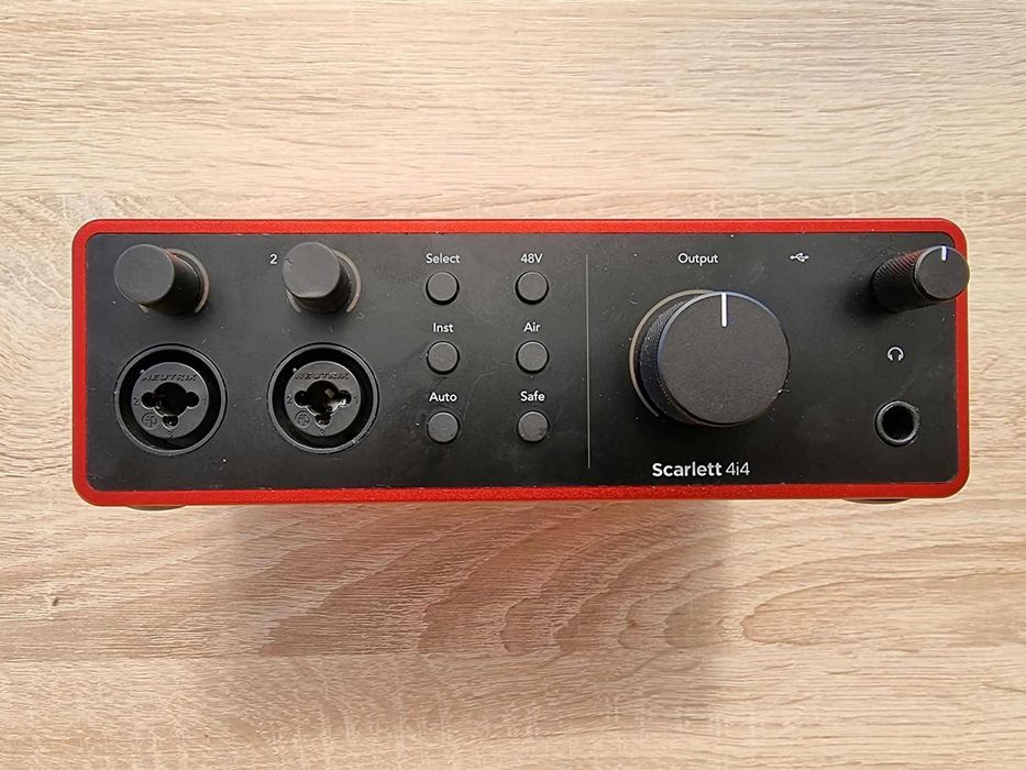 Interfete Audio Focusrite Scarlett 4i4 gen 4