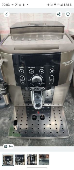 Expresor DeLonghi cu Boabe și cafea măcinată