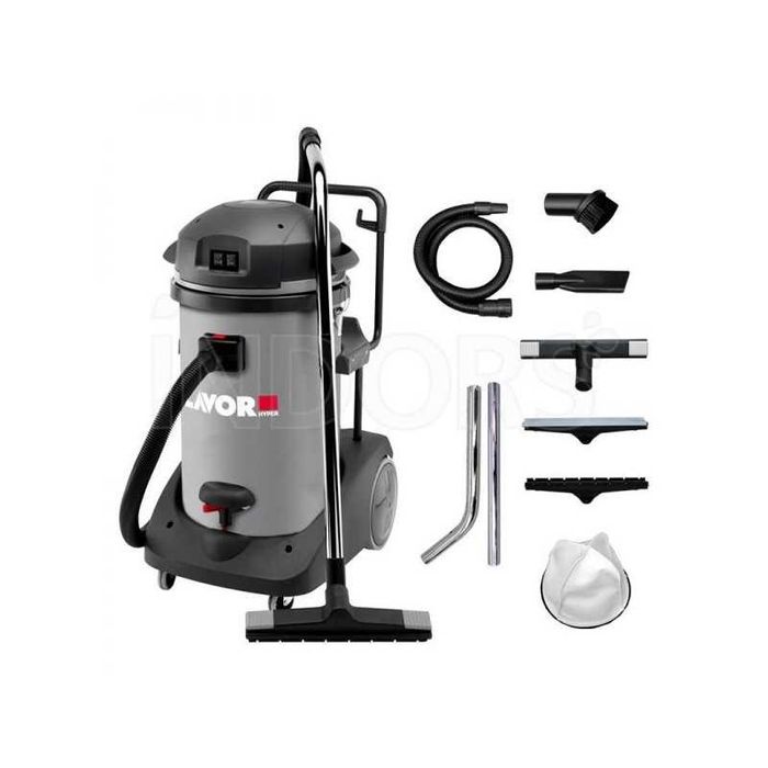 Aspirator DOMUS IF Lavor 2 motoare 2400W aspiratie umeda / uscata