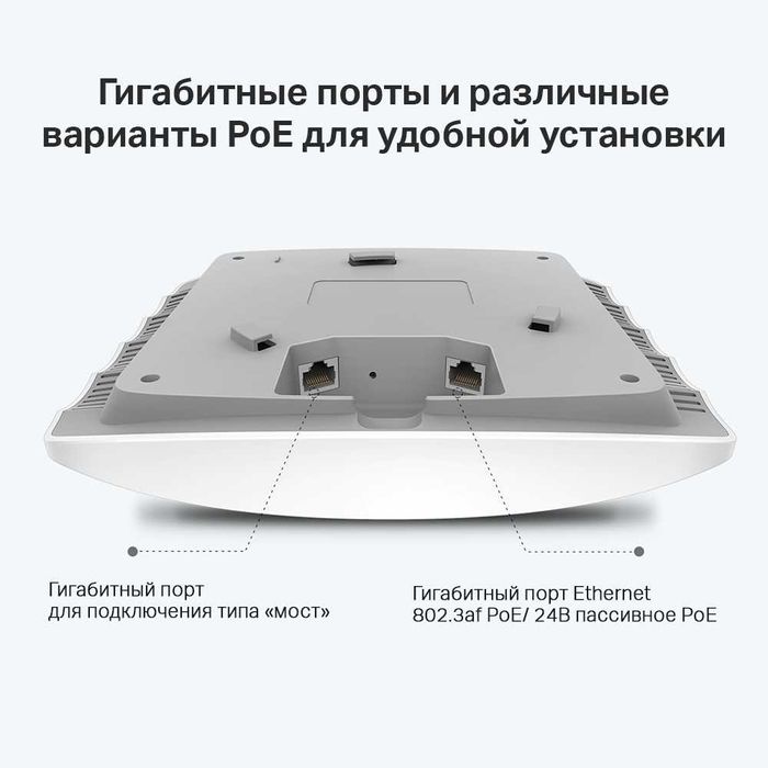 TP-Link Omada EAP245 OEM /EAP245 BOX Потолочная точка доступа 1.4
