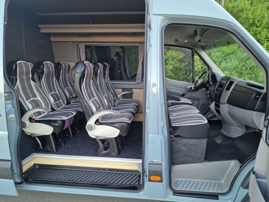 Mercedes-Benz Sprinter 2018 Extra Lung 8+1 Locuri VIP, Automată, 163CP
