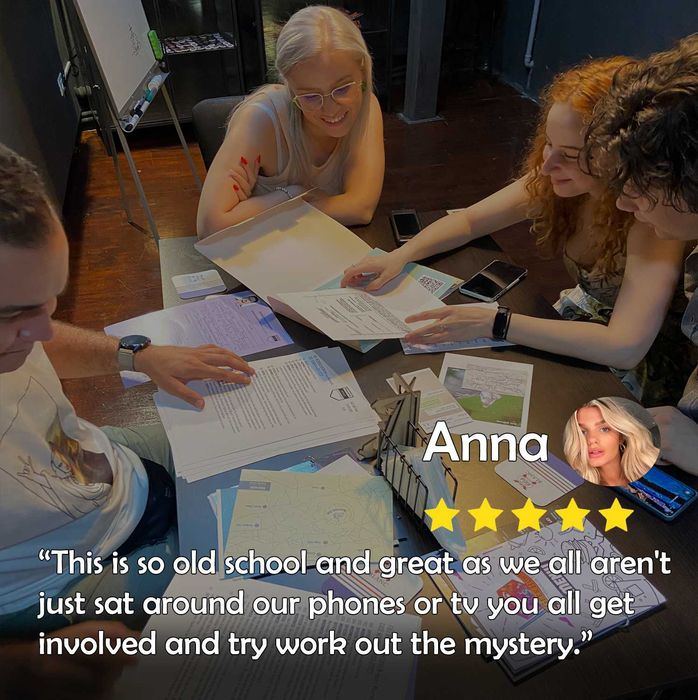 Joc detectiv 2-5 persoane Pentru Familie si Prieteni Joc de societate