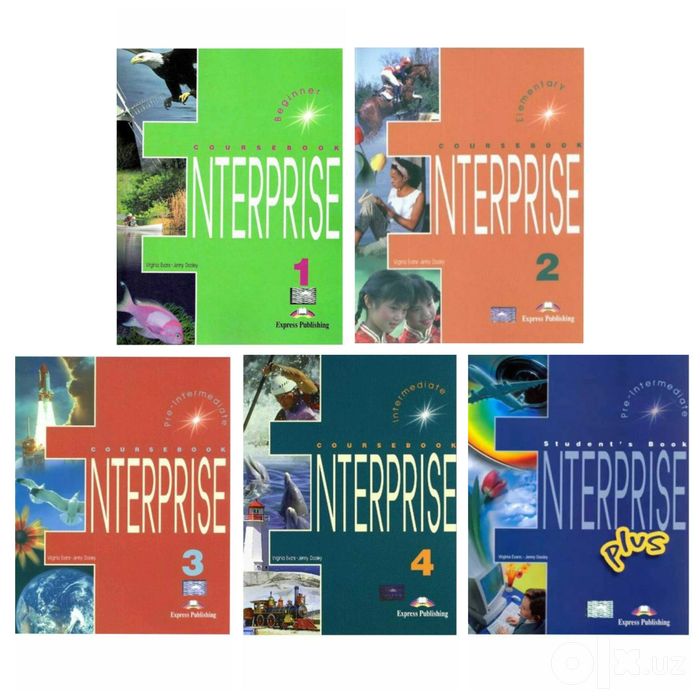 Доставка Enterprise Beginner elementary intermediate, pre intermediate