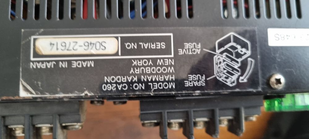 Amplificator statie auto Harman Kardon CA 260, Japan