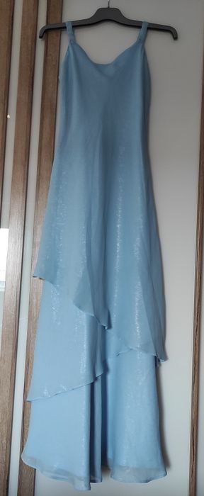 Rochie lunga albastru deschis