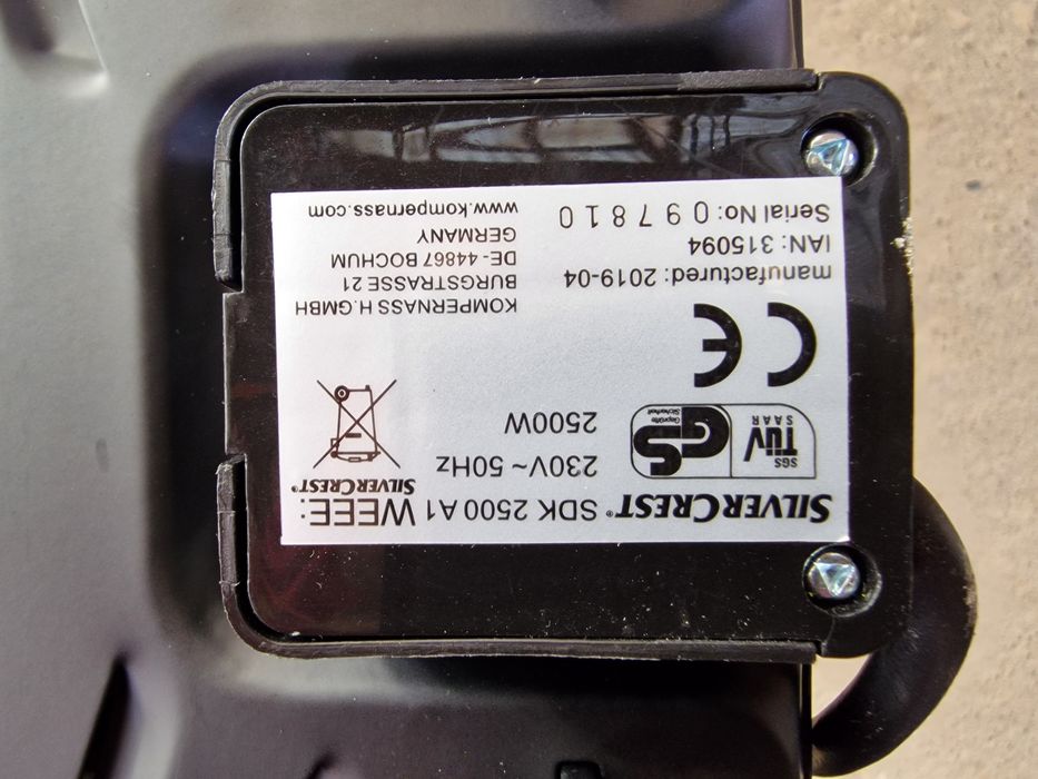 plita electrica dubla SILVERCREST