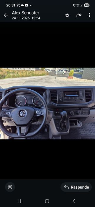 Volkswagen Crafter, 2018, Instalație Frigorifica Konvecta, 78000 Km.