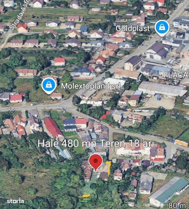 Hale industriale în Unirea zona Goldplast