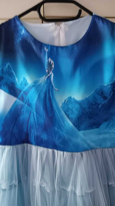 Детска рокля Frozen Елза или Brezee за 7-8 год. дете