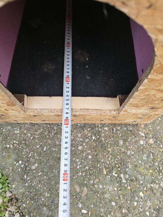 Cusca, casuta, coliba capitonata pentru caini, pisica