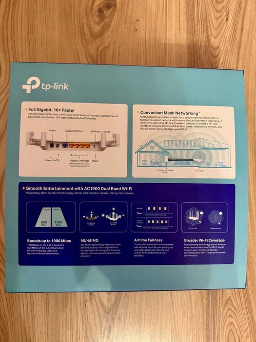 Рутер TP-Link Archer C86 AC1900