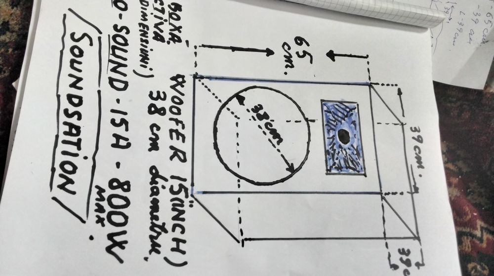 Boxa activa  profesionala sound creation 800 w   1059 lei( neg)