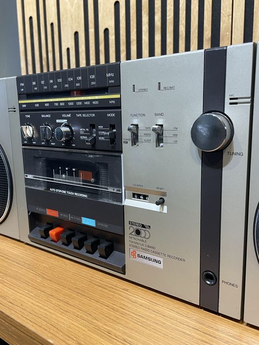 Radio casetofon boombox samsung stereo 2000 servisat si functional