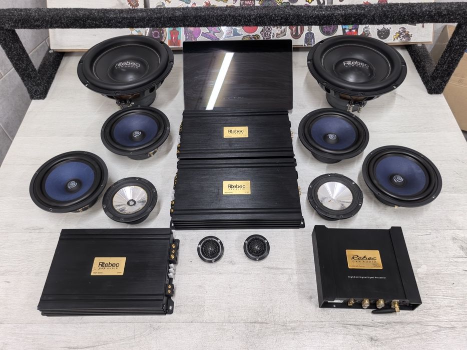 Sistem Car Audio SQ Rebec - Micro Precision - navigatie Lenovo