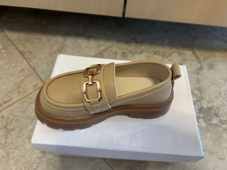 Детски кожени обувки/лоуфъри/мокасини