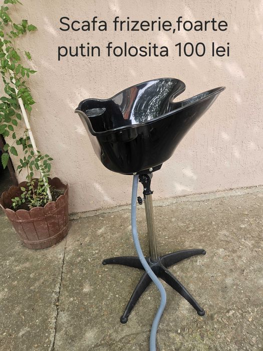 Scafa portabila pentru frizerie