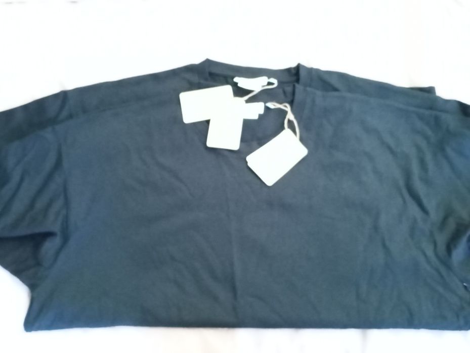 Луксозна черна мъжка тениска