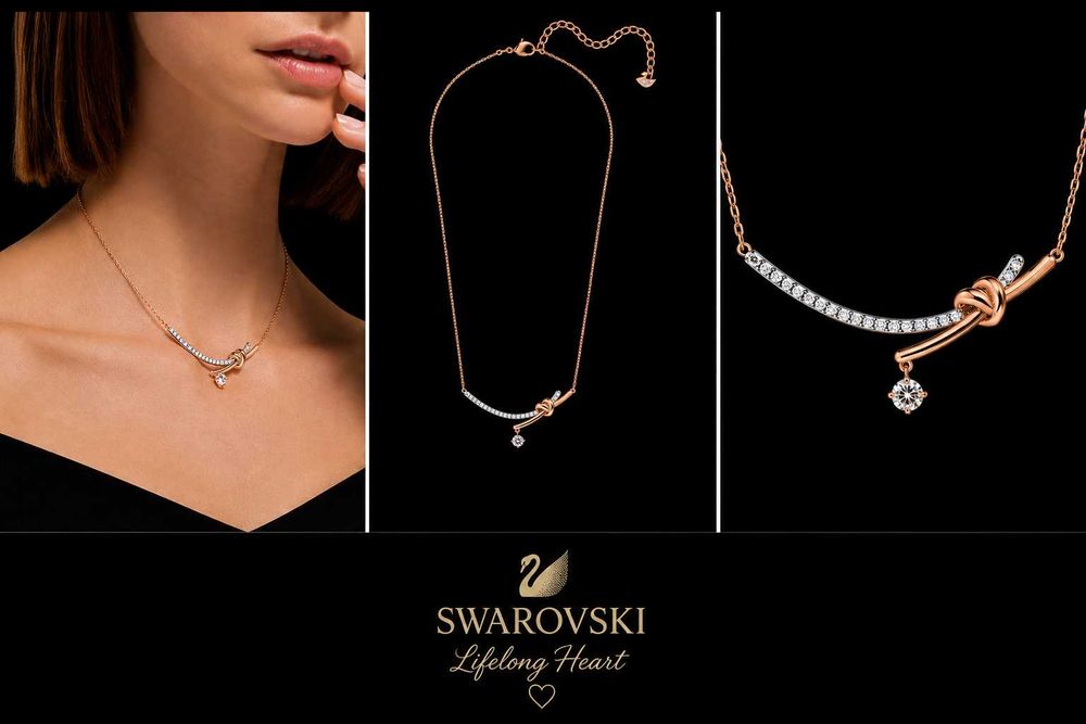 оригинално дамско колие Swarovski – Lifelong Heart, реф. № 5517951.