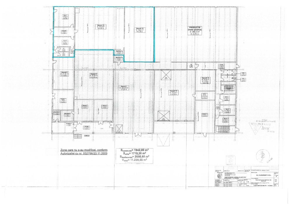 Inchiriez 340 mp. spatiu de depozitare si 55 mp. birouri zona Freidorf