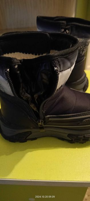 Сапоги зимние мальчик