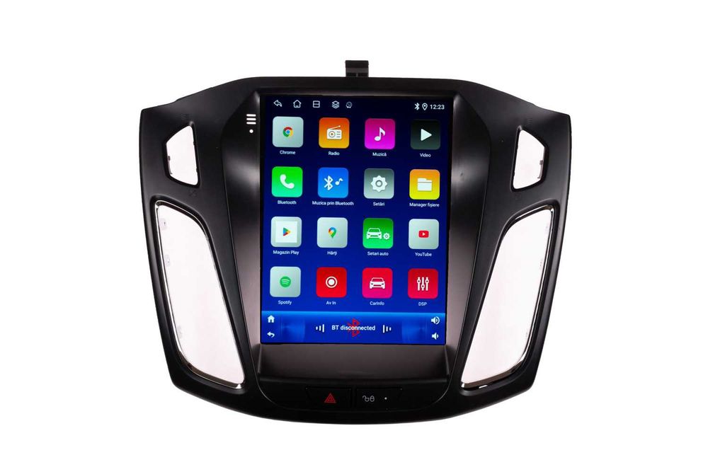 Navigatie Ford Focus 3 Tip Tesla Ecran Vertical , Carplay Wireless Android Auto + Camera