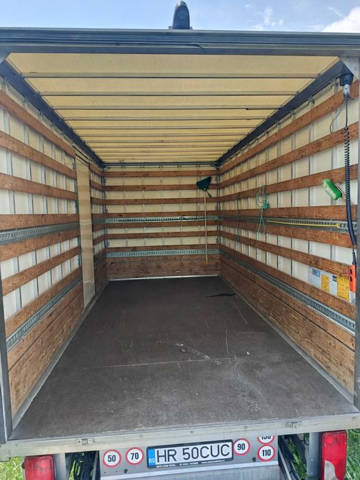 Mercedes Sprinter 314 automat, 8 europaleți, lift, punte dublă, climă, 1+1 locuri